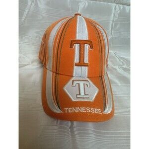 Tennessee Vols Y2K Flame Football NCAA Snapback Hat TN Volunteers Baseball Cap